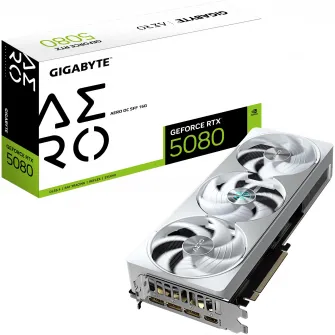 Placa video GeForce RTX™ 5080 AERO OC SFF, 16GB GDDR7, 256-bit