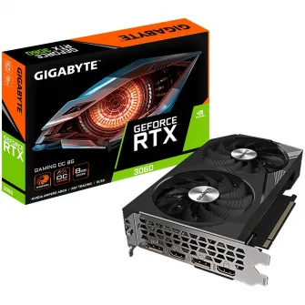 Placa Video Gigabyte GeForceВ RTX 3060 GAMING OC 2.0, 8GB GDDR6, 128-bit