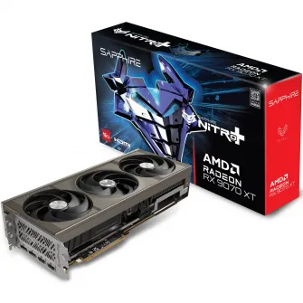 Placa video SAPPHIRE NITRO+ AMD RADEON™ RX 9070 XT GAMING OC, 16GB GDDR6, 256-bit