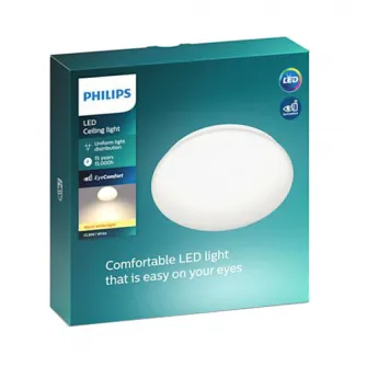 Plafoniera LED integrat Philips CL200, 17W, 1700 lm, A+, IP20, lumina alba calda, 32 cm