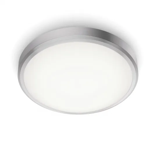 Светодиодный потолочный светильник Philips Doris CL257, 17Вт, 1700 лм, нейтральный свет (4000К), IP44, 31,3см, никель