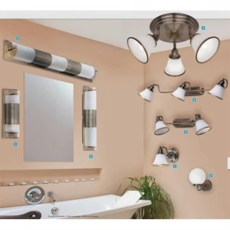 Plafoniera Rabalux Grando Ceiling lamp, E14, 3x40W, Bronz