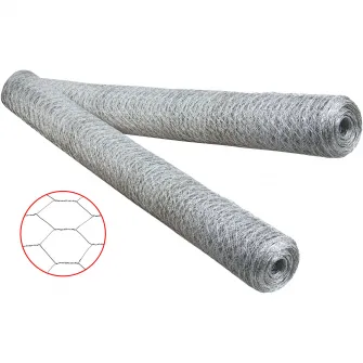 Plasa rabitz din sarma zincata Evotools 653034, 0.53 mm grosime, 1 m latime, 50 m lungime