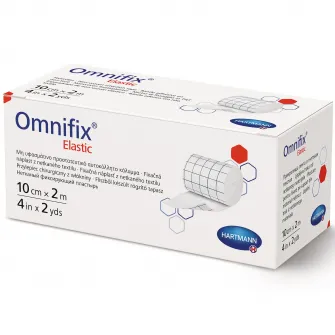 Plasture elastic Hartmann, Omnifix rola, 10 cm x 2 m