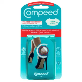 Plasturi Compeed pentru basici provocate de pantofii cu toc, 5 buc