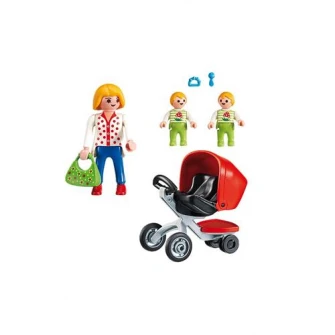 Playmobil City Life - Carucior cu Gemeni