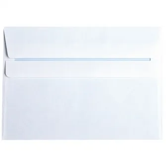 Plic C6 alb autoadeziv, 100buc/set