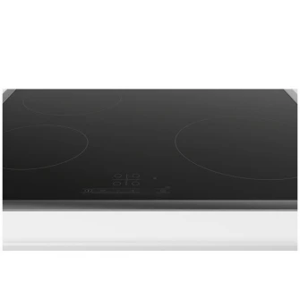 Plita incorporabila Bosch PKE645BB2E, Vitroceramica, 4 zone de gatit, TouchSelect, ReStart, Temporizator, HighSpeed, 60cm, Negru