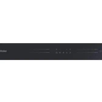 Plita incorporabila Haier HAMTSJ86MC/1, Inductie, 6 zone de gatit, Control tactil multislider, Indicator de caldura reziduala, Multizone, Timmer, Booster, Conectivitate wi-fi/ hOn app, 80 cm, Negru
