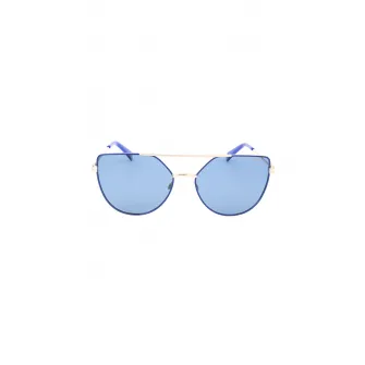 Polaroid, Ochelari de soare aviator, cu lentile polarizate, Auriu/Albastru royal, 58-17-140 Standard