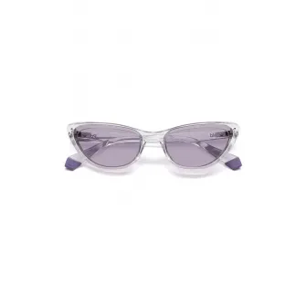 Polaroid, Ochelari de soare cat-eye polarizati, Gri deschis/Lila, 57-15-140 Standard