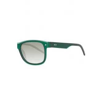 Polaroid, Ochelari de soare patrati cu lentile polarizate, Verde inchis, 47-18-130