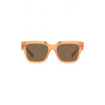 Polaroid, Ochelari de soare polarizati unisex, Portocaliu, 52-18-140