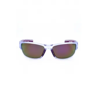 Polaroid, Ochelari de soare shield unisex polarizati, Transparent, Violet, 60-17-125