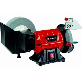 Polizor de banc umed/uscat Einhell TC-WD 200/150, 250 W, 150 mm diametru piatra polizare uscata, 200 mm diametru piatra polizare umeda