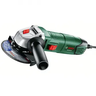 Polizor unghiular Bosch 06033A240A, 701 W, 115 mm diametru disc, 12.000 RPM, aparatoare cu protectie reglabila, maner suplimentar