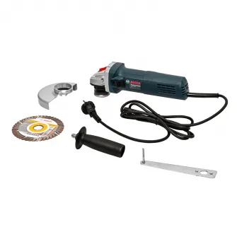 Угловая шлифовальная машина Bosch Professional 060139400D, 750 Вт, диаметр диска 125 мм, шлифовальный вал M14, 11 000 об/мин, алмазный диск