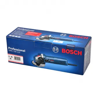Угловая шлифовальная машина Bosch Professional 060139400D, 750 Вт, диаметр диска 125 мм, шлифовальный вал M14, 11 000 об/мин, алмазный диск