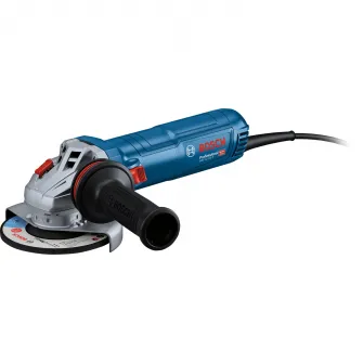 Polizor unghiular Bosch Professional GWS 12-125 S, 1200 W, 125 mm diametru disc, aparatoare, cheie splinturi, contrapiulita, flansa prindere, maner suplimentar