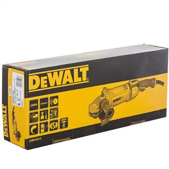 Polizor unghiular Dewalt DWE4579-QS, 2600 W, 6500 RPM, 230 mm diametru disc, M14 sistem prindere