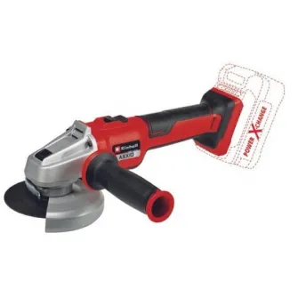 Polizor unghiular pe acumulator Einhell AXXIO 18/115 Q, 18 V, tehnologie PXC, 115 mm diametru disc, 8500 RPM, 28 mm adancime maxima taiere, fara acumulator/incarcator