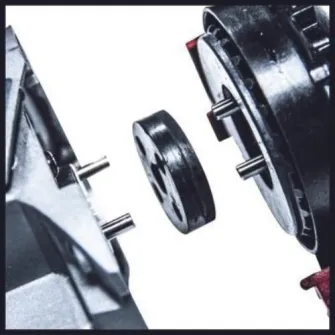 Polizor unghiular pe acumulator Einhell AXXIO 18/115 Q, 18 V, tehnologie PXC, 115 mm diametru disc, 8500 RPM, 28 mm adancime maxima taiere, fara acumulator/incarcator