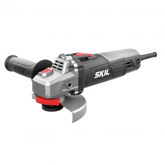 Polizor unghiular Skil 9020 AA, 600 W, 220-240 V, 115 mm diametru disc, 12000 RPM, M14, maner lateral, cheie accesorii, set flanse