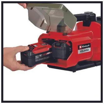 Pompa de gradina apa curata pe acumulator Einhell PXC AQUINNA, 2x18 V,inaltime max. pompare 26 m,capacitate 3000 l/h,inaltime aspirare 8 m,presiune max. 2.6 bar,fara acumulator si incarcator in setul de livrare