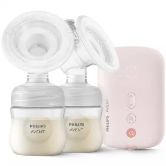 Pompa de san electica dubla Philips-AVENT SCF397/31, 11 accesorii