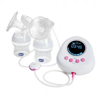 Pompa de san electrica dubla Chicco NaturallyMe, 0% BPA