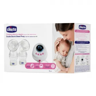 Pompa de san electrica dubla Chicco NaturallyMe, 0% BPA