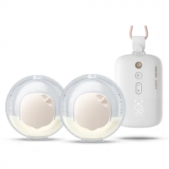 Pompa de san electrica dubla Philips Avent SCF532/11, Hands Free
