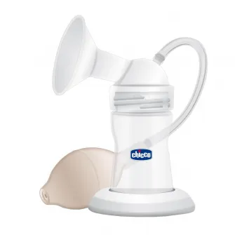 Pompa de san manuala Chicco pentru san cu biberon, 0% BPA