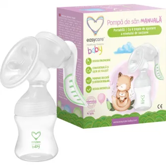 Pompa de san manuala EasyCare Baby, Model J203, Portabila