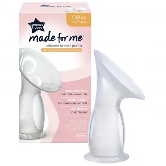 Pompa de san manuala Tommee Tippee Made for Me, din silicon