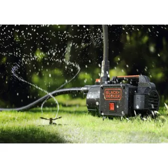 Pompa de suprafata BlackDecker 1100w, debit 4600l/h, inaltime maxima de refulare 45m, presiune maxima 4.5 bar