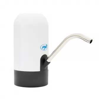 Pompa electrica pentru bidon de apa PNI WD100, incarcare prin micro USB, acumulator 800 mAh, putere 4W