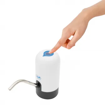 Pompa electrica pentru bidon de apa PNI WD100, incarcare prin micro USB, acumulator 800 mAh, putere 4W