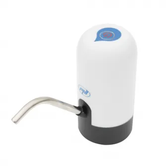 Pompa electrica pentru bidon de apa PNI WD100, incarcare prin micro USB, acumulator 800 mAh, putere 4W