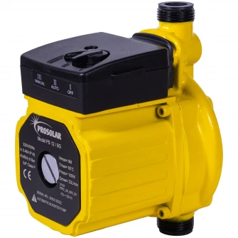 Pompa ridicare presiune sisteme solare nepresurizate Prosolar PS 12/9 G, 180 mm, inaltime max 9 m