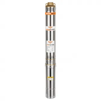 Pompa submersibila apa curata de adancime Ruris Aqua 1090,corp inox, 1100 W, 4m³/h debit apa, 100 m inaltime refulare, 10 m adancime absorbtie, 35°C temperatura maxima