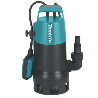 Pompa submersibila apa murdara Makita PF1010,putere 1100 W,debit maxim 14.4 mc/h,adancime imersie 5 m,inaltime refulare 10 m,cablu 10 m