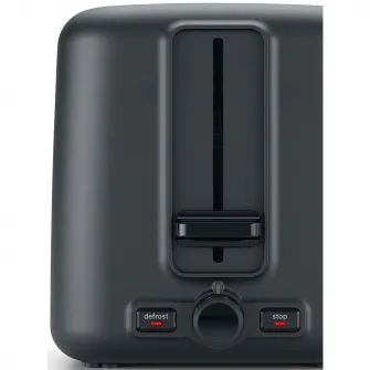 Prajitor de paine Bosch DesignLine TAT3P424, 970 W, 2 felii, Rosu