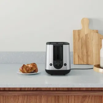 Тостер Electrolux E3T1-3ST, 800 Вт, 2 ломтика, 7 температурных режимов, Нержавеющая сталь