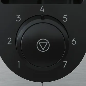 Тостер Electrolux E3T1-3ST, 800 Вт, 2 ломтика, 7 температурных режимов, Нержавеющая сталь