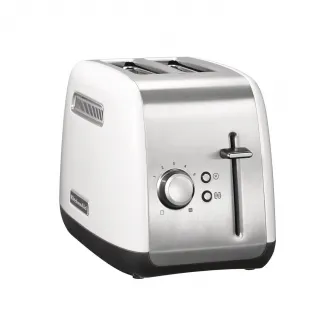 Prajitor de paine KitchenAid 5KMT2115EWH, 2 sloturi si 5 grade de rumenire, 1100W, onyx black