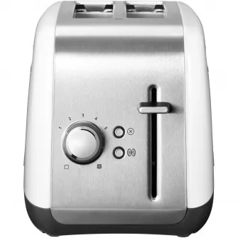 Prajitor de paine KitchenAid 5KMT2115EWH, 2 sloturi si 5 grade de rumenire, 1100W, onyx black
