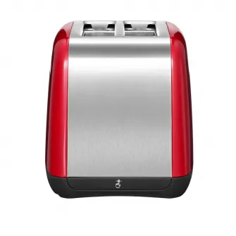Prajitor de paine KitchenAid 5KMT221EER, 2 sloturi, 1100 W, empire red