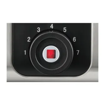 Prajitor paine Bosch TAT7203, 1050 W, 2 felii, Controlul variabil de rumenire, Senzor electronic pentru prajire uniforma, Negru/Inox