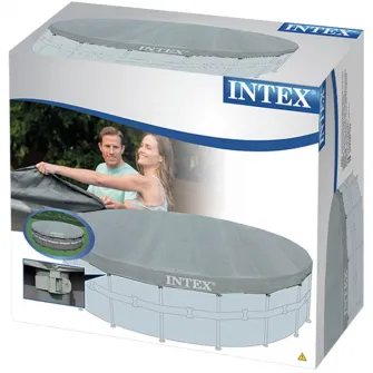 Брезент Intex Deluxe 28040, для круглых бассейнов диаметром 4,88м
